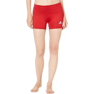 adidas Women’s Four-inch Short Tights(Power Red)
