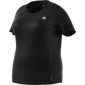 adidas Women’s Runner Tee(Black/Reflective Silver)