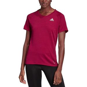 adidas Women’s Runner Tee(Signal Pink)