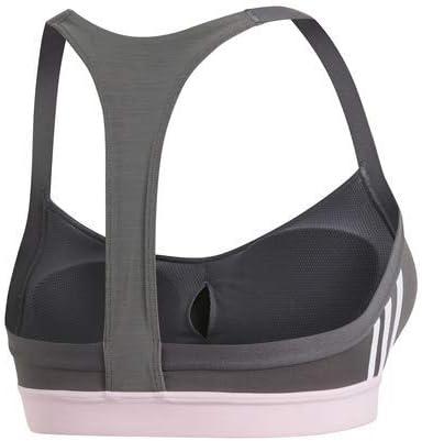 imageadidas womens All Me 3stripes BraGrey Six