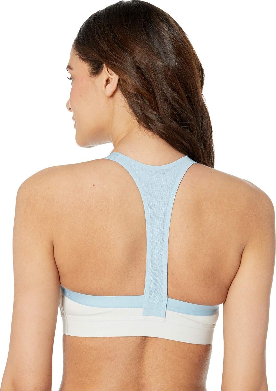 imageadidas womens All Me 3stripes BraRaw White