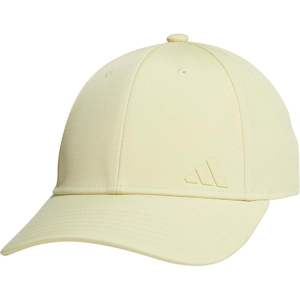 imageadidas Womens Backless Ponytail Hat Adjustable Fit Baseball CapPowder Yellow