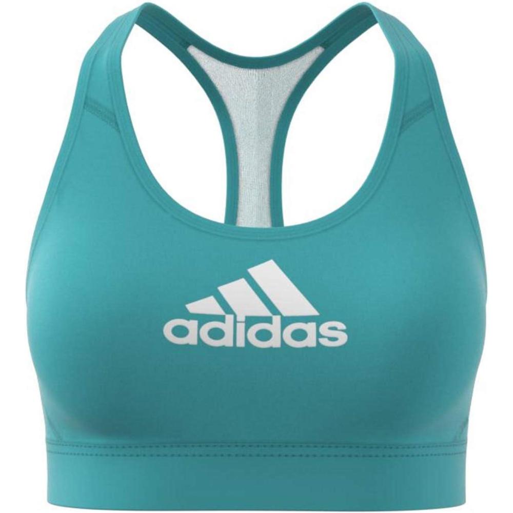 imageadidas Womens Dont Rest Alphaskin Sports BraMint ToneWhite