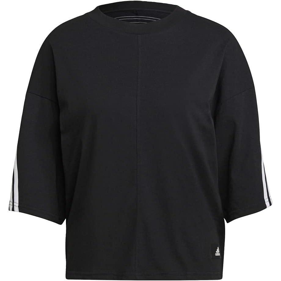 imageadidas Womens Future Icons 3Stripes TeeBlack