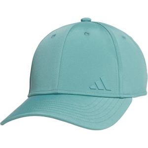 adidas Womens Backless Ponytail Hat Adjustable Fit Baseball Cap(Preloved Teal Green)