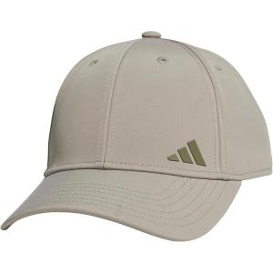 adidas Womens Backless Ponytail Hat Adjustable Fit Baseball Cap(Silver Pebble Grey/Olive Strata Green)