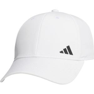 adidas Womens Backless Ponytail Hat Adjustable Fit Baseball Cap(White/Black/2)