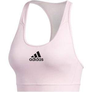 adidas Women’s Don’t Rest Alphaskin Padded Bra(Clear Pink)