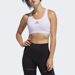 adidas Women’s Don’t Rest Alphaskin Padded Bra(Purple Tint)