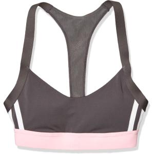 adidas womens All Me 3-stripes Bra(Grey Six)