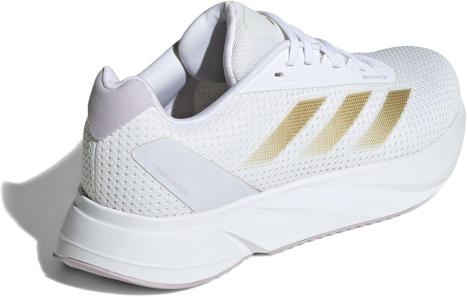 imageAdidas Womens Duramo Sl SneakerWhiteGold MetallicDash Grey