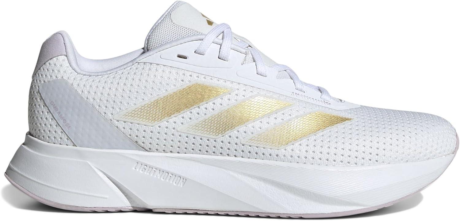 imageAdidas Womens Duramo Sl SneakerWhiteGold MetallicDash Grey