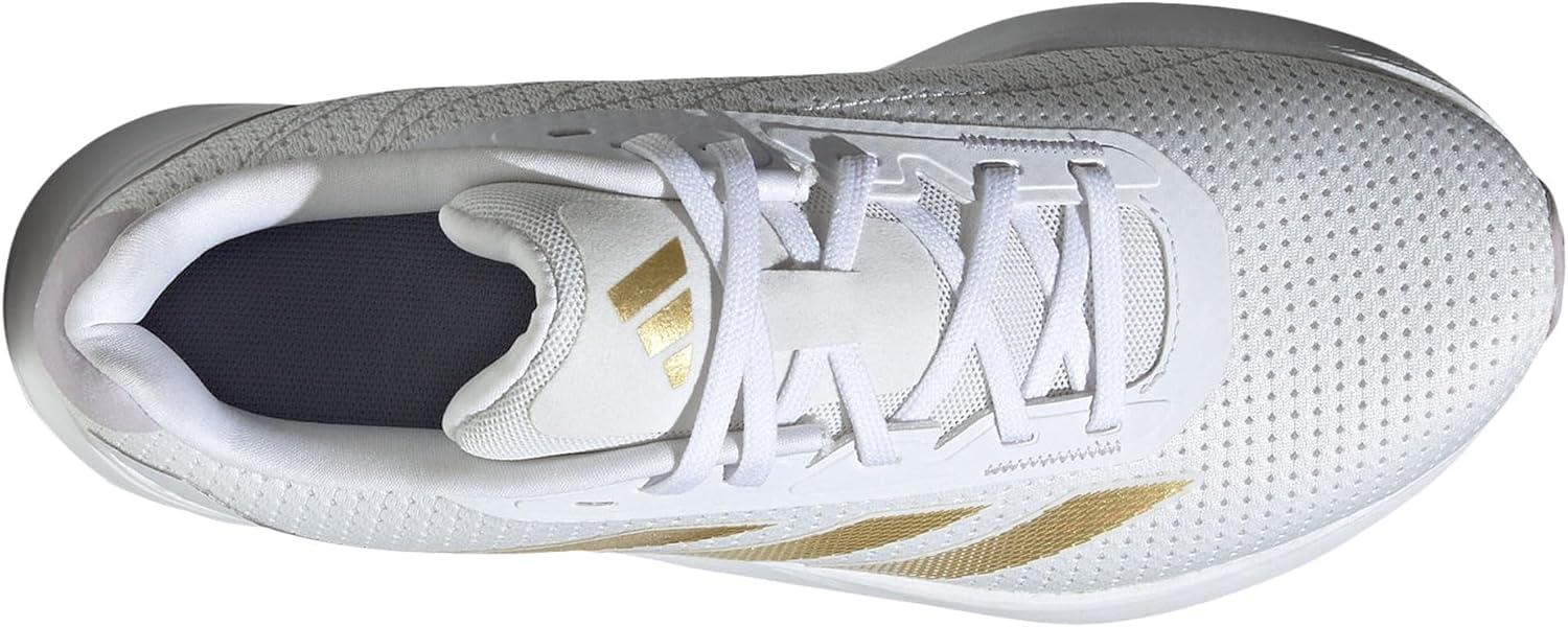 imageAdidas Womens Duramo Sl SneakerWhiteGold MetallicDash Grey