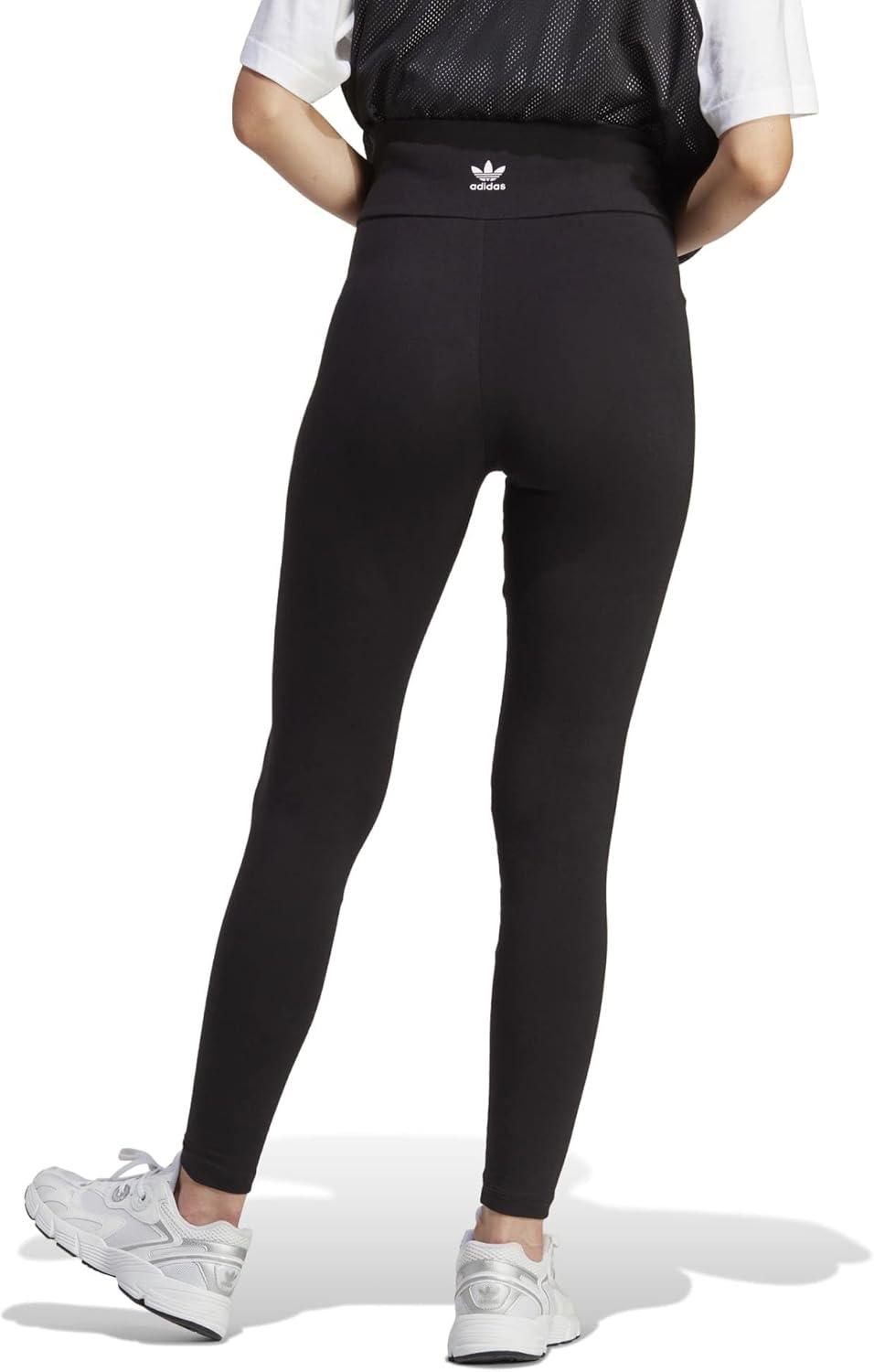 imageadidas Originals Womens 3Stripes LeggingsCore Black