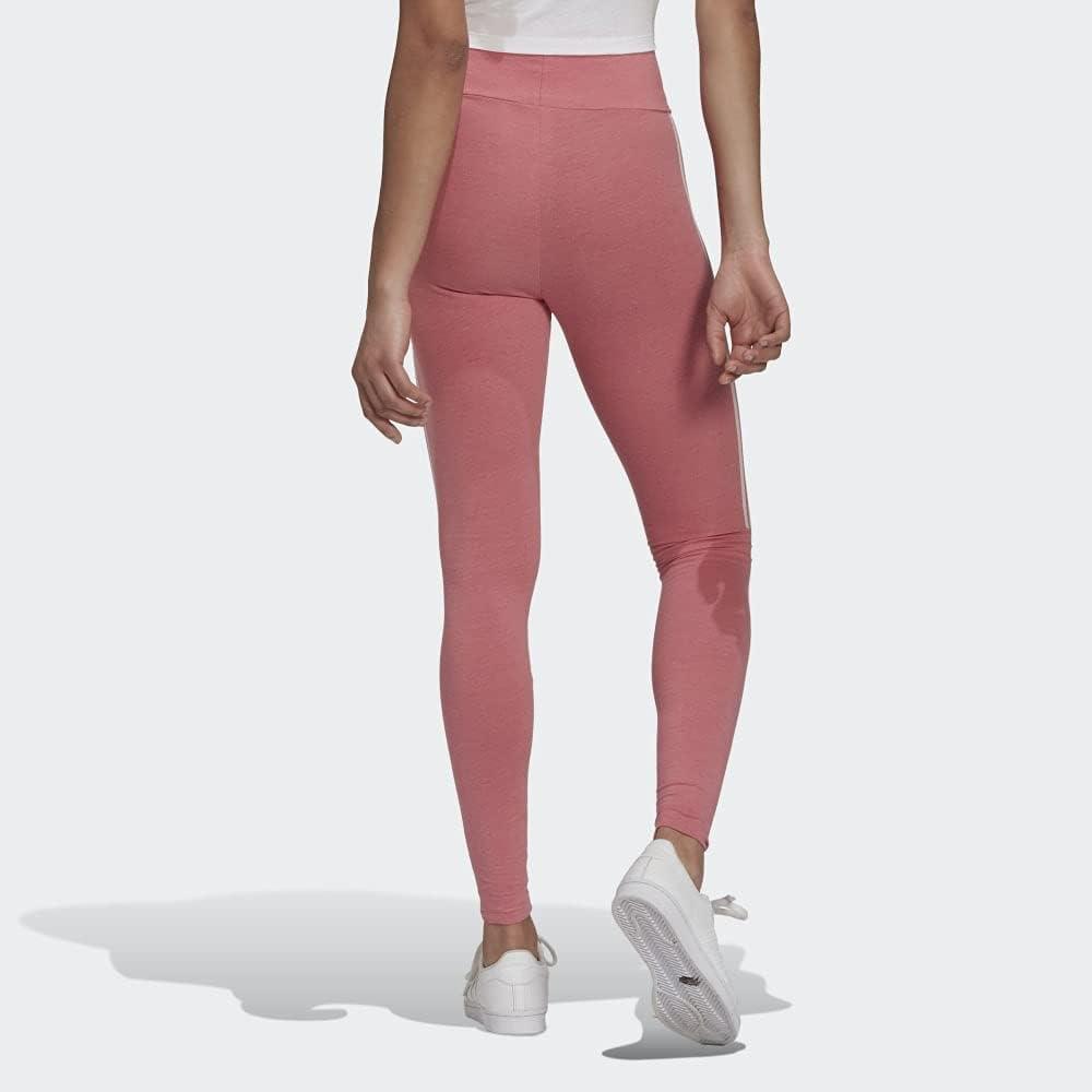 imageadidas Originals Womens 3Stripes LeggingsHazy Rose MelangeWhite