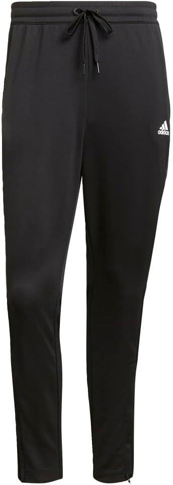 imageadidas Womens Aeroready Sereno Cut 3Stripes Slim Tapered Tracksuit BottomsBlackWhite