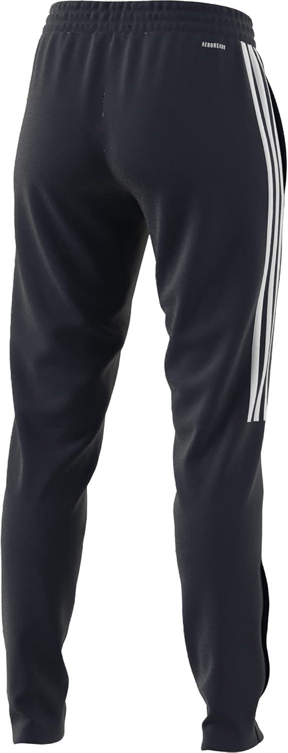 imageadidas Womens Aeroready Sereno Cut 3Stripes Slim Tapered Tracksuit BottomsLegend InkWhite