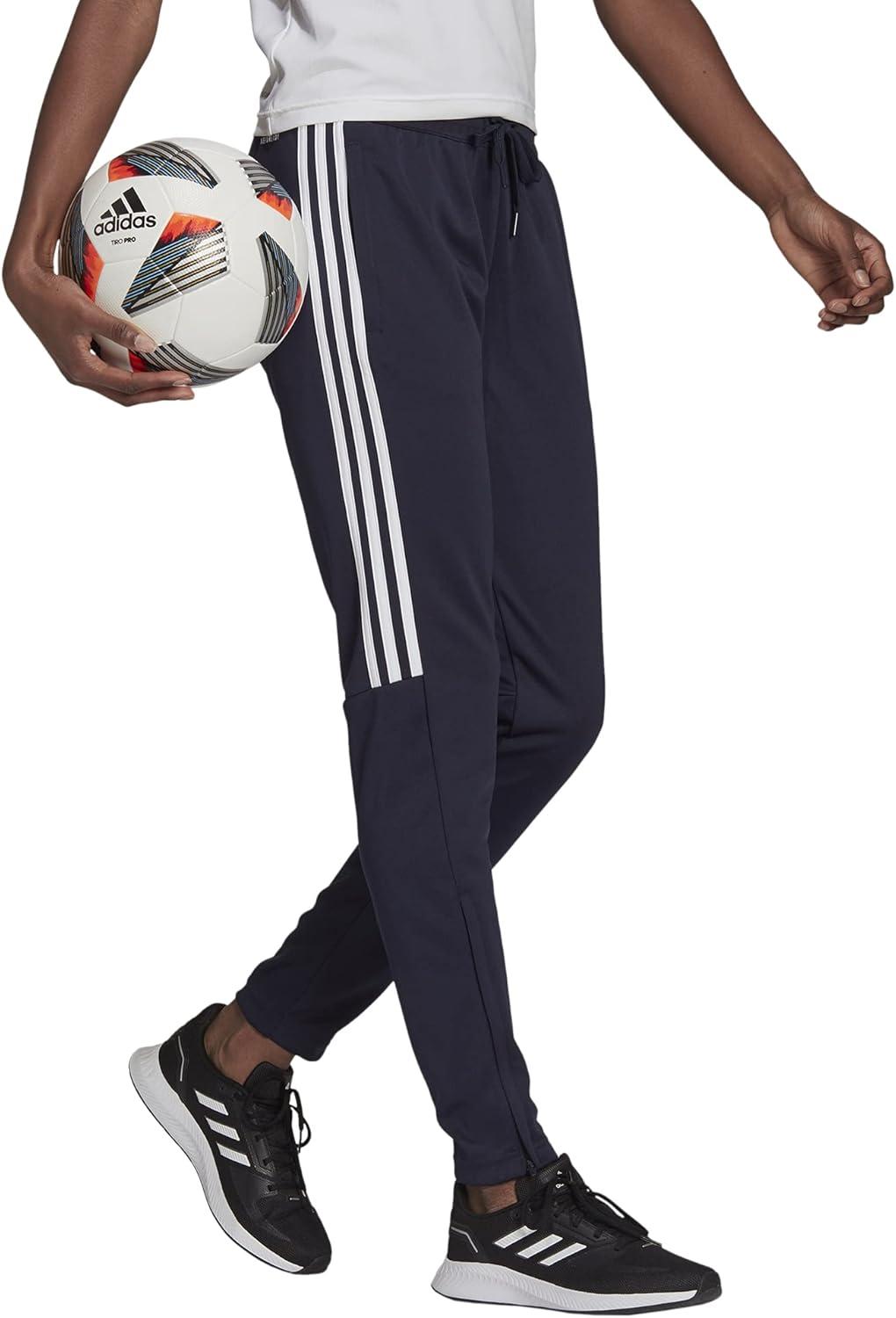 imageadidas Womens Aeroready Sereno Cut 3Stripes Slim Tapered Tracksuit BottomsLegend InkWhite