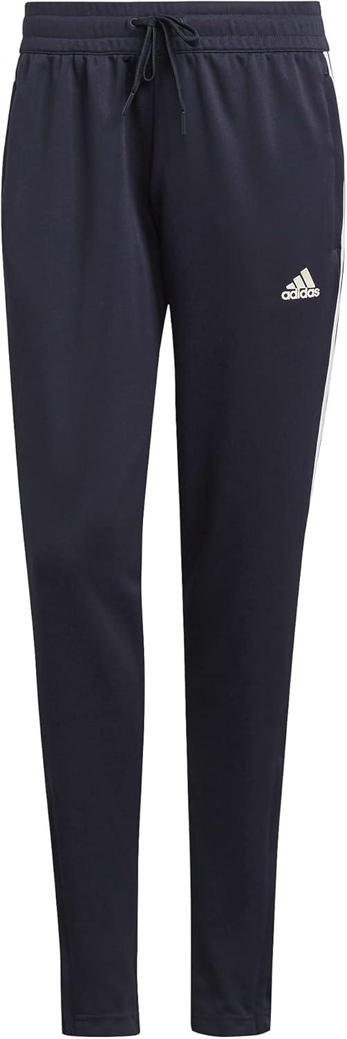 imageadidas Womens Aeroready Sereno Cut 3Stripes Slim Tapered Tracksuit BottomsLegend InkWhite