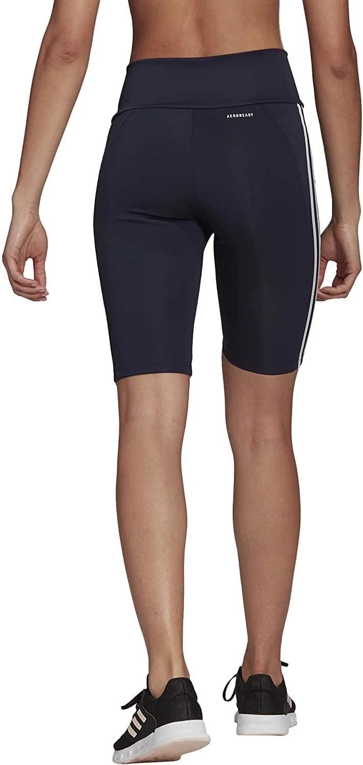 imageadidas Womens Designed 2 Move HighRise Short Sport TightsLegend InkWhite