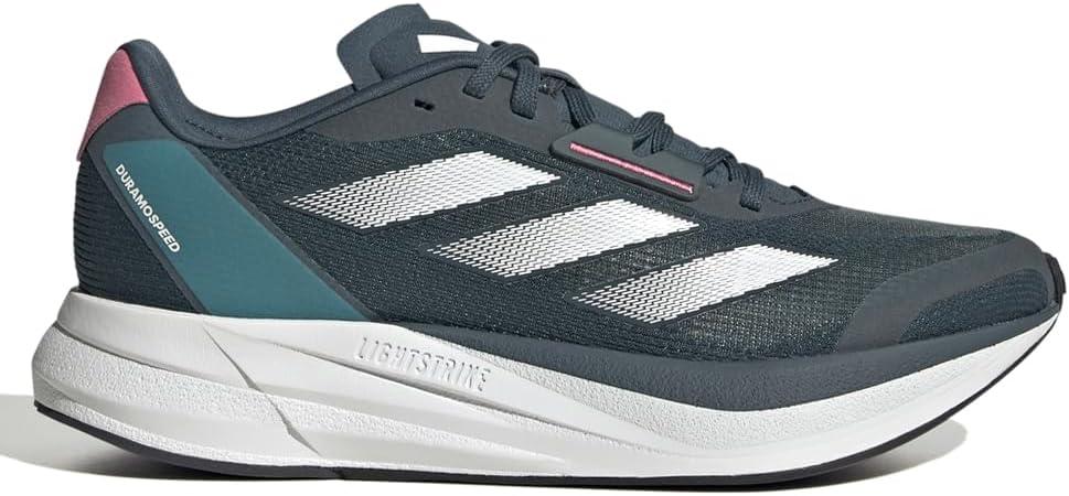 imageadidas Womens Duramo Speed SneakerArctic NightLucid LemonArctic Fusion