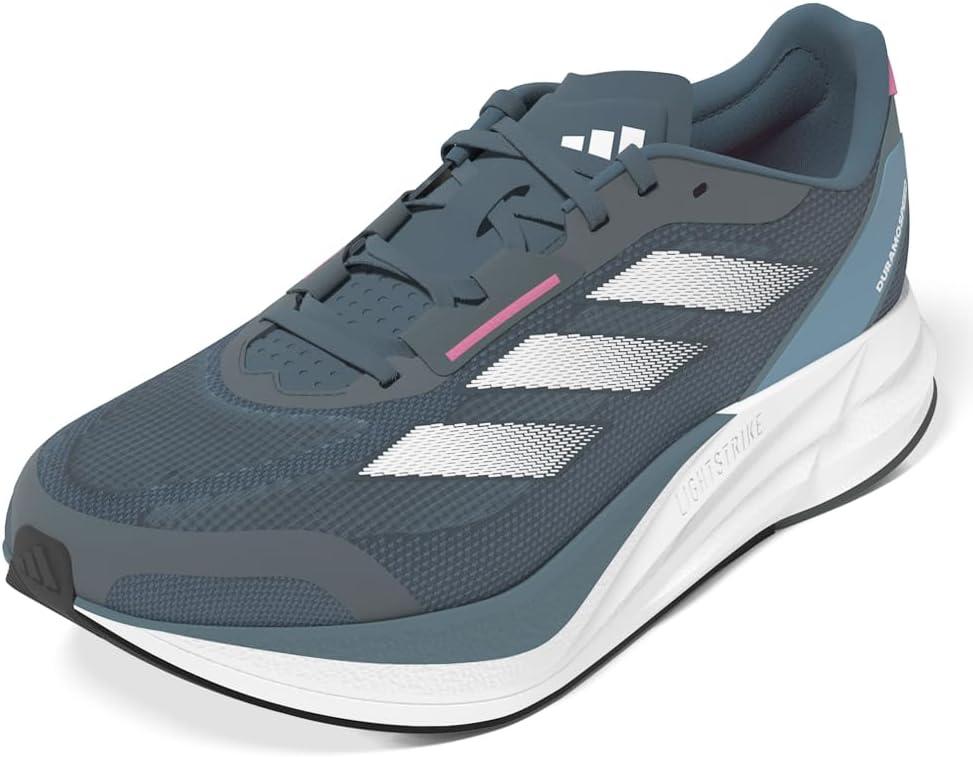 imageadidas Womens Duramo Speed SneakerArctic NightLucid LemonArctic Fusion
