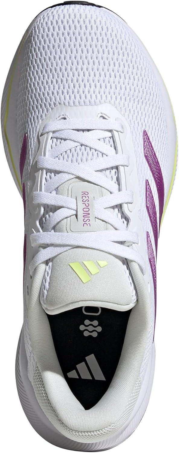 imageadidas Womens Response ShoesWhitePurple BurstPulse Lime