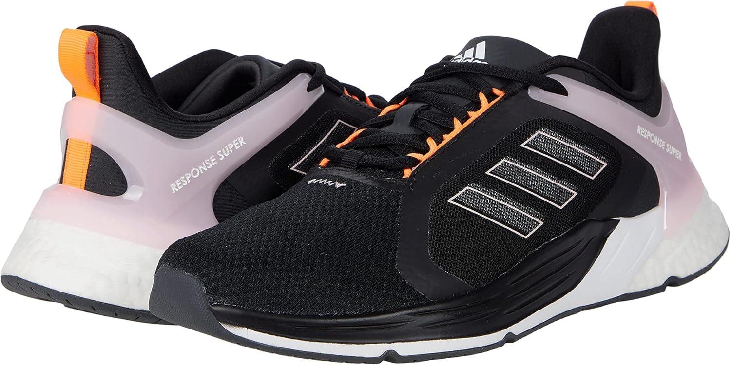 imageadidas Womens Response Super 20 Running ShoeBlackWhiteClear Pink
