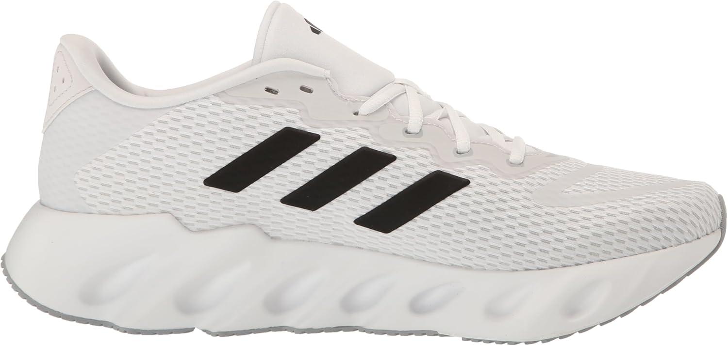 imageadidas Womens Switch Run Sneaker WhiteBlackHalo Silver 8