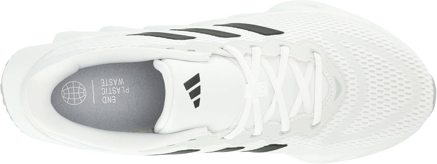 imageadidas Womens Switch Run Sneaker WhiteBlackHalo Silver 8