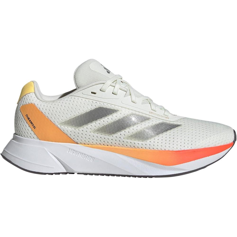 imageAdidas Womens Duramo Sl SneakerIvoryIron MetallicSpark