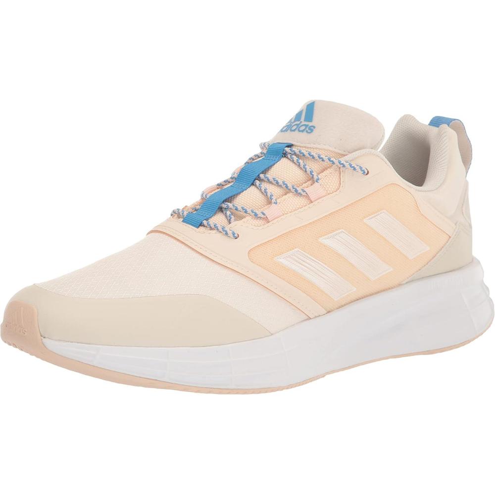 imageadidas Womens Adizero Boston 10 Running ShoesWonder WhiteZero MetallicPulse Blue