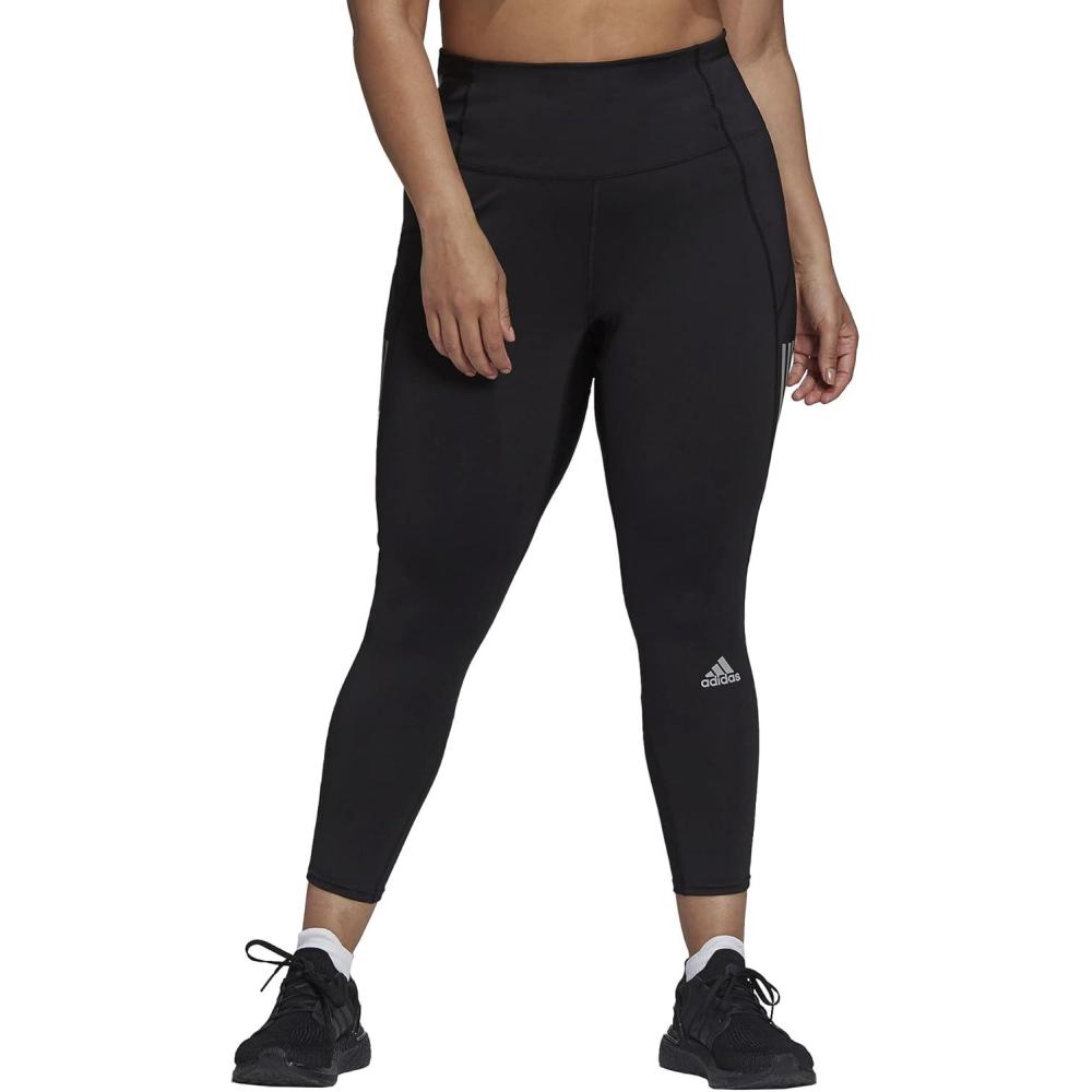 imageadidas Womens Own The Run 78 TightsCore Black