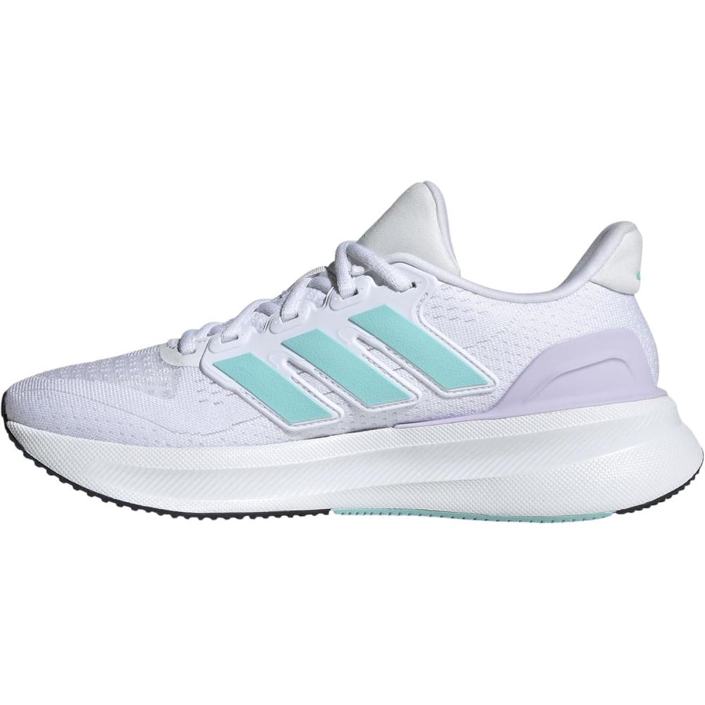 imageadidas Womens Ultrarun 5 Running ShoesCloud White Flash Aqua Core Black