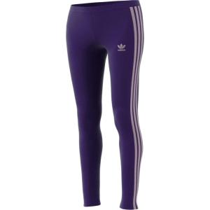 adidas Originals Women’s 3-Stripes Leggings(Collegiate Purple)