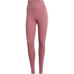 adidas Originals Women’s 3-Stripes Leggings(Hazy Rose Melange/White)