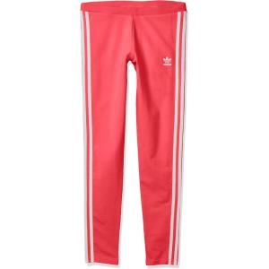 adidas Originals Women’s 3-Stripes Leggings(Power Pink/White)