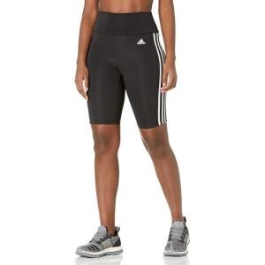 adidas Women’s Designed 2 Move High-Rise Short Sport Tights(Black/White)