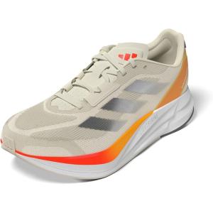 adidas Women’s Duramo Speed Sneaker(Ivory/Iron Metallic/Spark)