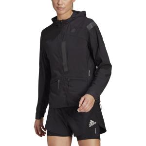 adidas Women’s Marathon Translucent Jacket(Black/Black)