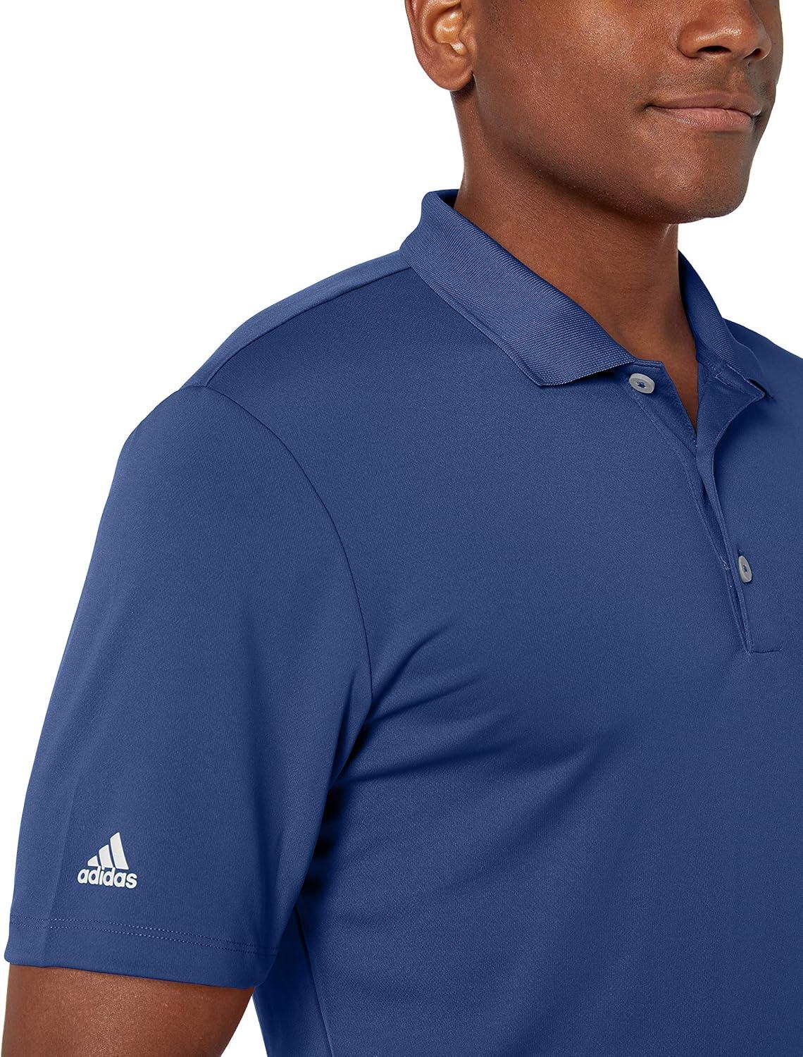 imageadidas Mens Adi Performance Polo ShirtDark Slate1