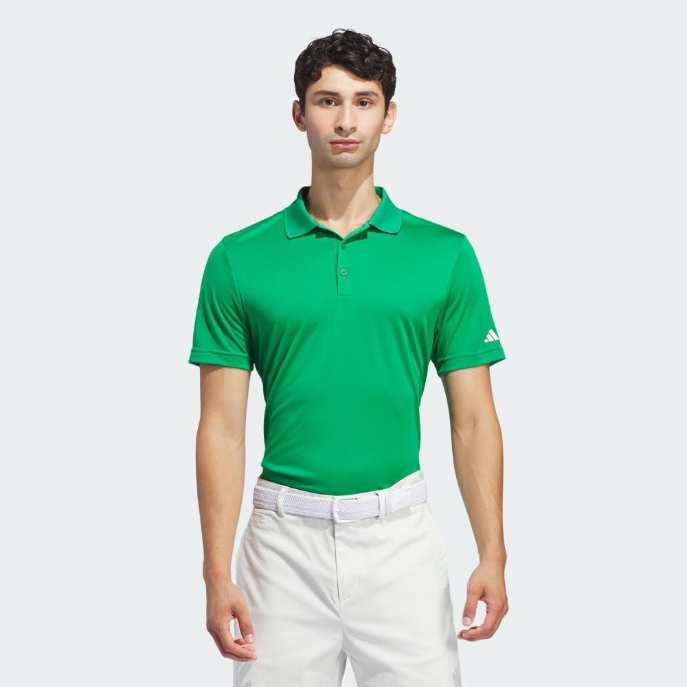 imageadidas Mens Adi Performance Polo ShirtGreenGreen