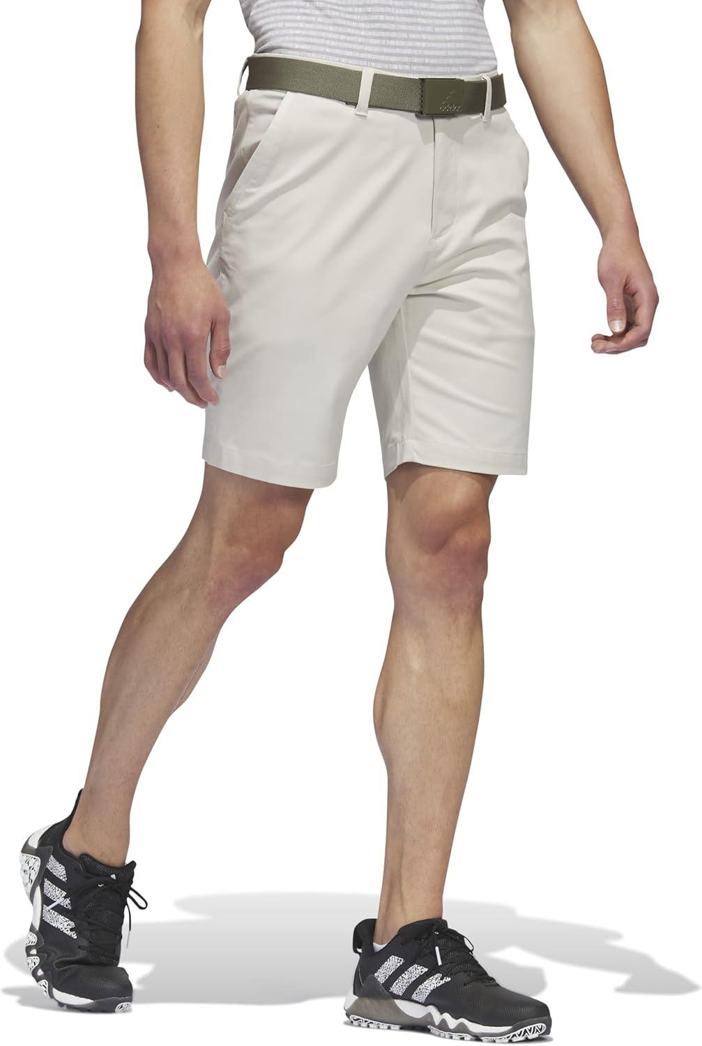 imageadidas Mens GoTo 9 quot Golf ShortsClear Brown