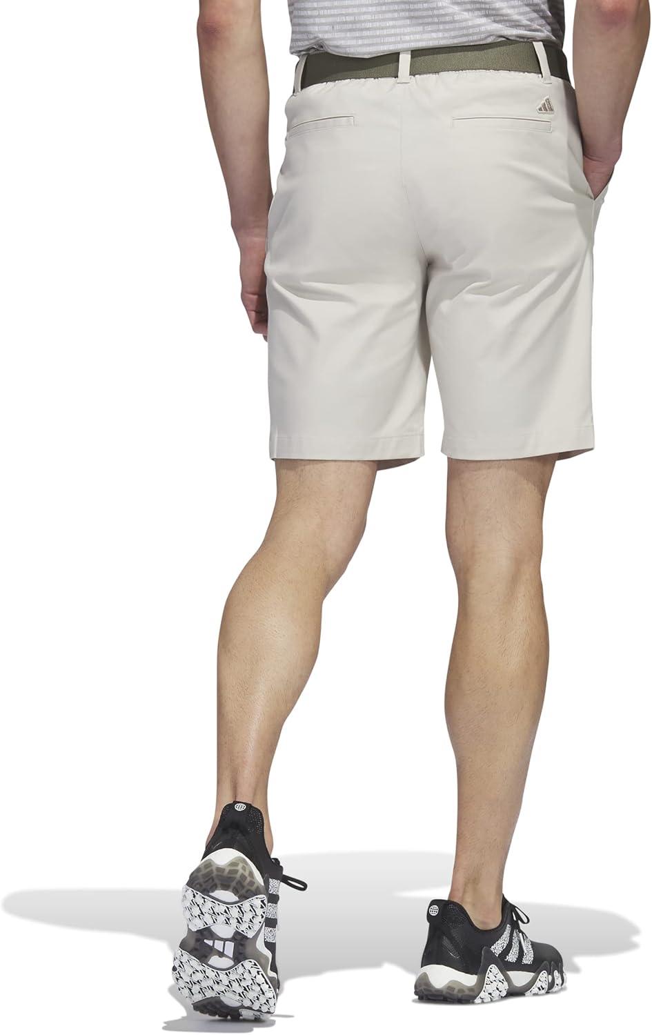 imageadidas Mens GoTo 9 quot Golf ShortsClear Brown