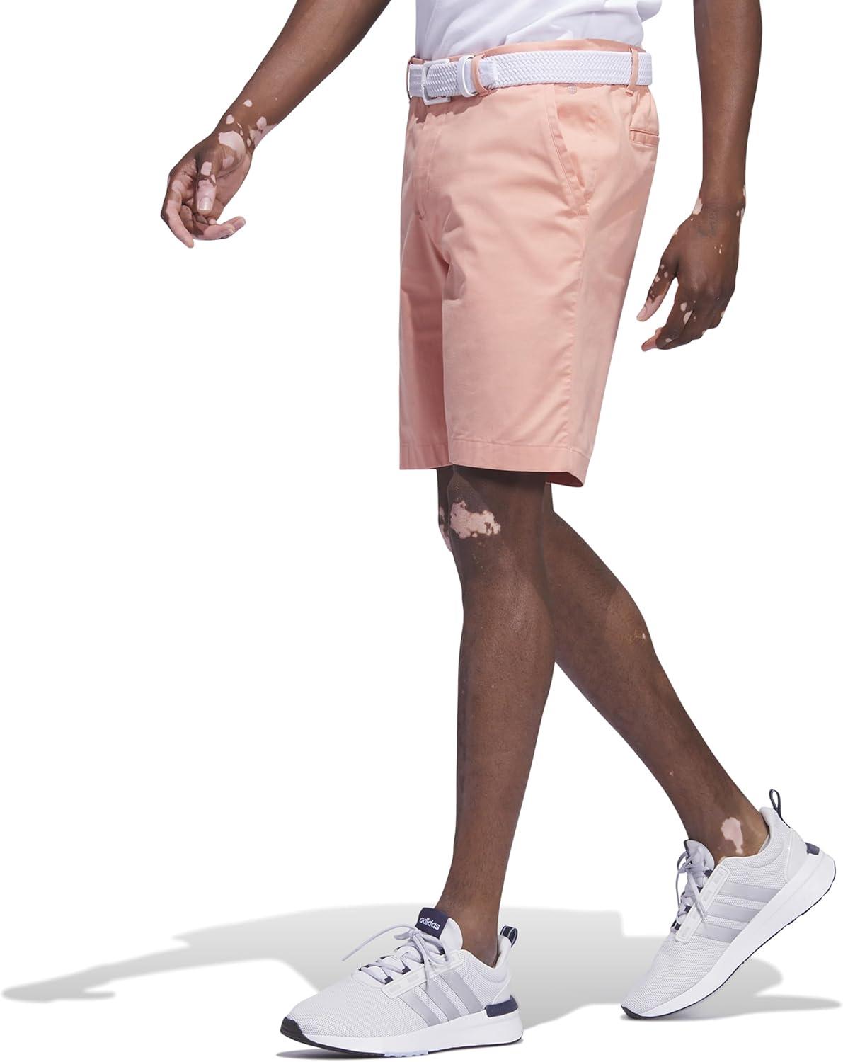 imageadidas Mens GoTo 9 quot Golf ShortsWonder Clay