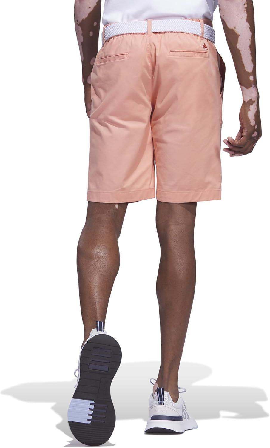 imageadidas Mens GoTo 9 quot Golf ShortsWonder Clay