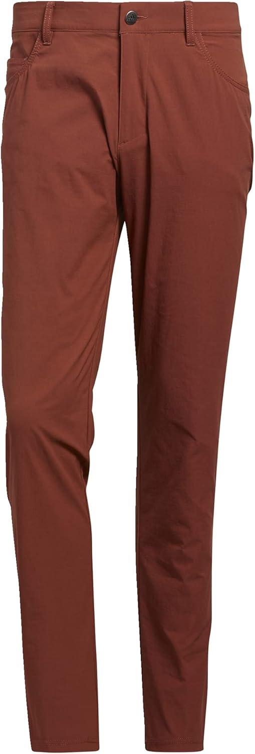 imageadidas Mens Goto 5Pocket Primegreen Golf PantsWild Sepia