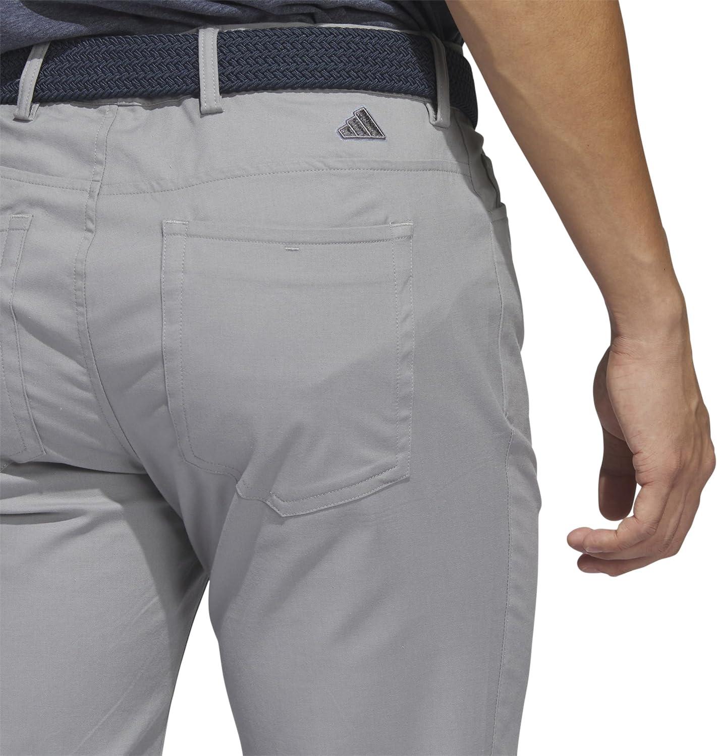 imageadidas Mens Goto 5Pocket Tapered Fit Golf PantsGrey Three