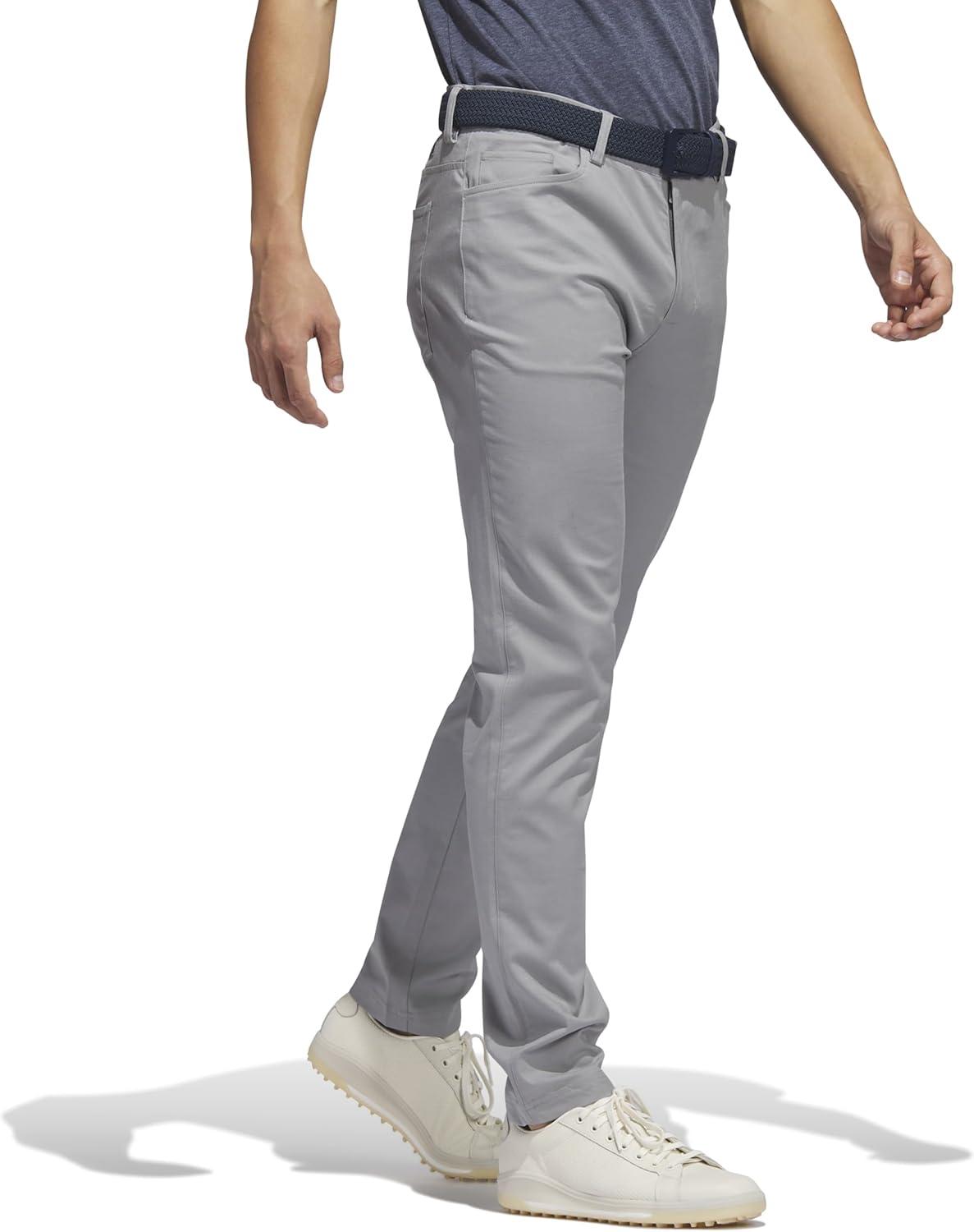 imageadidas Mens Goto 5Pocket Tapered Fit Golf PantsGrey Three