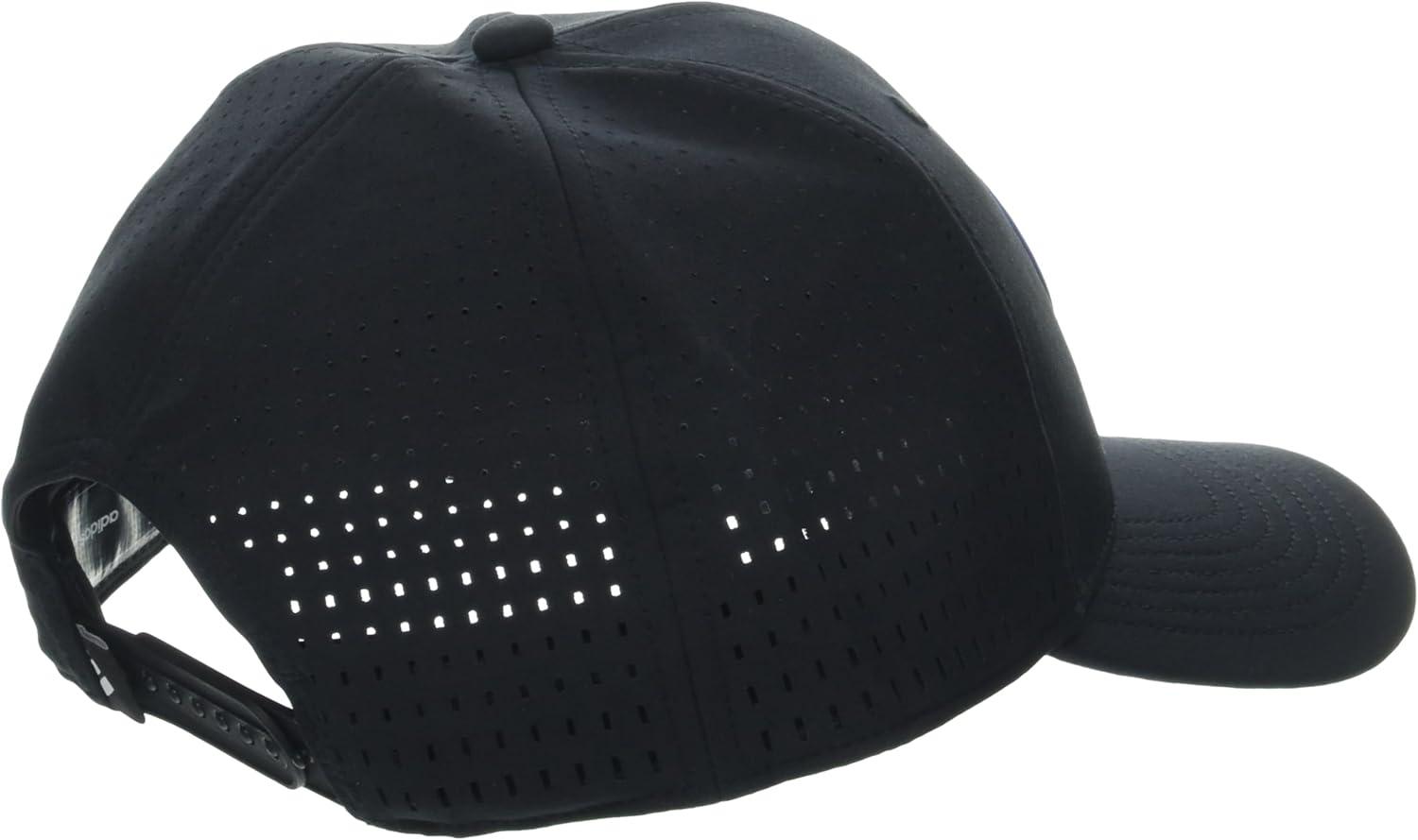 imageadidas Mens Hydrophobic Tour Golf HatBlackCobalt Blue